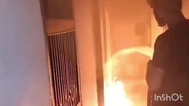 मुशहरी: मुजफ्फरपुर के कच्ची पक्की में घरेलू गैस सिलेंडर में आग लगने से हड़कंप, एक व्यक्ति झुलसा, स्थानीय लोगों ने की मदद