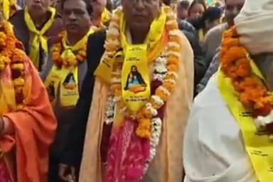 सिविल लाइन्स: करोल बाग में संत शिरोमणि रविदास महाराज जी की जयंती पर भव्य प्रभात फेरी का आयोजन