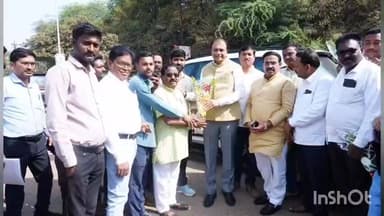 पवनी: पवनीमध्ये राज्यमंत्री पंकज भोयर यांचे जंगी स्वागत; कार्यकर्त्यांमध्ये उत्साहाचे वातावरण