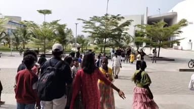 సంగారెడ్డి: కంది ఐఐటి హైదరాబాద్ ను సందర్శించిన పారిశుద్ధ కార్మికుల పిల్లలు