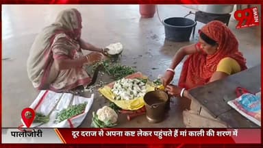 #पालोजोरी : #दूर #दराज से #अपना #कष्ट लेकर #पहुंचते हैं #मां #काली की #शरण में, #शनिवार को #होता है #भंडारा का #आयोजन