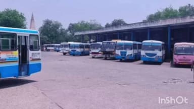 रेवाड़ी: रेवाड़ी रोडवेज से 54 बसें जयंती समारोह में भेजे जाने से यात्री बेहाल, कई रूटों पर सेवाएं प्रभावित