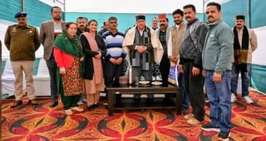 विधानसभा अध्यक्ष कुलदीप सिंह पठानिया ने किया बहाव सिंचाई योजना लाहड़ू का उद्घाटन; 47 लाख की योजना से 100 परिवारों को मिल...