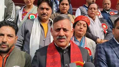 भराड़ी: केंद्र सरकार द्वारा जारी किए गए बजट पर प्रदेश कांग्रेस के तकनीकी शिक्षा मंत्री राजेश धर्माणी ने क्या कहा, सुनें