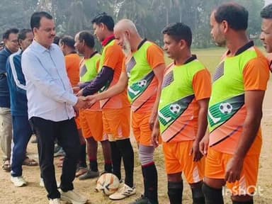 କଟକ ପୌରାଞ୍ଚଳ: କଟକ ସତ୍ୟବ୍ରତ ଷ୍ଟାଡିୟମ୍ ଠାରେ ରିଚାର୍ଜ କ୍ଲବ୍ ଦ୍ଵାରା ଆୟୋଜିତ ପ୍ରଣୟ ମେମୋରିଆଲ ଦିନିକିଆ ଫୁଟବଲ୍ ମ୍ୟାଚ