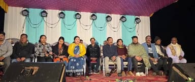 কমলপুর: কমলপুর সাউথ মানিক ভান্ডার এলাকায় সংহতি মেলা উদ্বোধন করা হয়