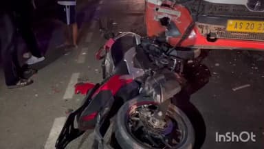 মৰাণ: মৰাণ চেপনৰ বৰবাম তিনিআলিত সংঘটিত হয় ভয়ংকৰ পথ দুৰ্ঘটনা,থিতাতে মৃত্যু হয় এজন বাইক আৰোহীৰ