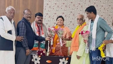 घोड़ाडोंगरी: घोड़ाडोंगरी विधायक गंगा उइके ने भाजपा जिला अध्यक्ष सुधाकर पवार को बधाई दी, एक वर्ष के सफल नेतृत्व की सराहना की