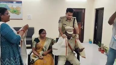 అదిలాబాద్ అర్బన్: పదవీ విరమణ పొందిన పోలీసు అధికారులకు ఆదిలాబాద్ జిల్లా ఎస్పీ సత్కారం