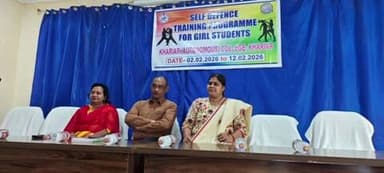 ଖରିଆର: ଖଡ଼ିଆଳ ସ୍ଥିତ ସ୍ଵଂୟ ଶାସିତ କଲେଜରେ ଛାତ୍ରୀଙ୍କ ଆତ୍ମ ସୁରକ୍ଷା ତାଲିମ ଶିବିର ଉଦଘାଟିତ