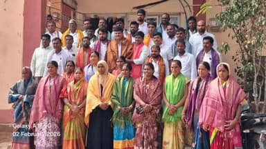 నారాయణ్ఖేడ్: నాగలిగిద్ద ఎంపీడీవో కార్యాలయంలో నూతన సర్పంచులకు సన్మానం