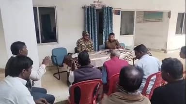 कैरो: कैरो थाना परिसर में शब-ए-बारात को लेकर शांति समिति की बैठक, सड़क सुरक्षा पर हुई चर्चा