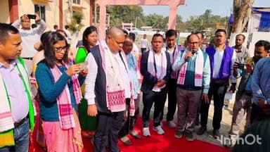 ধেমাজি: বাটঘৰীয়া উচ্চতৰ মাধ্যমিক বিদ্যালয়ত হব ভৱন নিৰ্মাণৰ কাম আধাৰশিলা স্থাপন সোনোৱাল কছাৰী স্বায়ত্বশাসিত পৰিষদৰ CEM ৰ