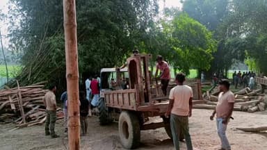 মাটিয়া: বন বিভাগে অভিযান চলাই মৌখোৱা চৰ আৰু পূৱ পাখিউৰা চৰৰ পৰা দুটাকৈ অবৈধ কাঠ মিল উৎখাত কৰে