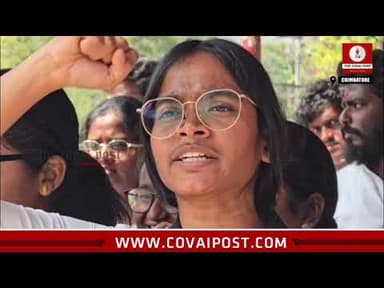 “Why don’t we have laptops?”: Coimbatore Govt Law College Students Protest