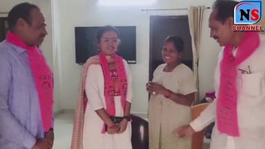 12వ వార్డులో BRS అభ్యర్థి చీల మానస ఇంటింటి ప్రచారం