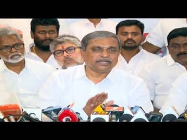 LIVE: మాజీ మంత్రి జోగి రమేశ్ కుటుంబాన్ని పరామర్శించిన అనంతరం వైయస్ఆర్సీపీ నేతలు ప్రెస్మీట్