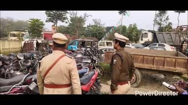 प्राणपुर: प्राणपुर SP शिखर चौधरी ने प्राणपुर थाना में विभिन्न मामलों में जप्त वाहनों का लिया जायजा, दिए आवश्यक दिशा निर्देश