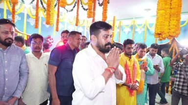 ଧର୍ମଶାଳା: ଜେନାପୁର ଠାରେ ଅଷ୍ଟପ୍ରହର ନାମଯଜ୍ଞରେ ଯୋଗଦେଲେ ହିମାଂଶୁ