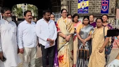 सातारा: कोरेगाव पोलीस निरीक्षकांच्या मनमानी कारभाराविरोधात राष्ट्रवादी काँग्रेस (शरदचंद्र पवार) आक्रमक