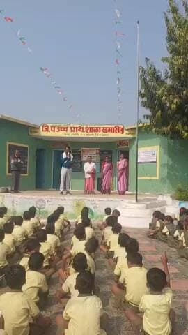 जि. प. उच्च प्राथमिक शाळा व बचत गट सभा खमारी (बु.) येथे IDA, सिकलसेल व कुसुम कार्यक्रमा विषयी जनजागृती करण्यात आली. प्रा. आ. केंद्र वरठी जिल्हा भंडारा