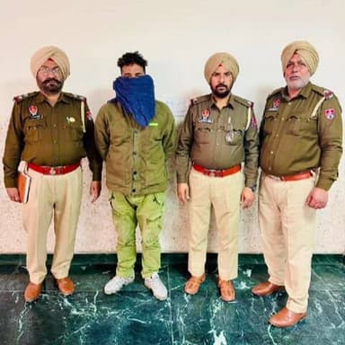 ਨਵਾਂਸ਼ਹਿਰ: ਥਾਣਾ ਔੜ ਪੁਲਿਸ ਨੇ ਚਾਰ ਗ੍ਰਾਮ ਹੈਰੋਇਨ ਸਮੇਤ ਬਲਾਚੋਰ ਦੇ ਪਿੰਡ ਮਹਿੰਦਪੁਰ ਨਿਵਾਸੀ ਗੁਰਿੰਦਰ ਸਿੰਘ ਪੁੱਤਰ ਸਵਰਨ ਸਿੰਘ ਨੂੰ ਕੀਤਾ ਕਾਬੂ