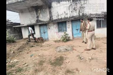 కొత్తగూడెం: కొత్తగూడెం 3 టౌన్ పోలీసుల ఆధ్వర్యంలో పోలీస్ జాగిలాలతో గంజాయి హాట్స్పాట్ తనిఖీలు