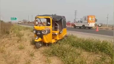 అసిఫాబాద్: జైత్పూర్ గ్రామ సమీపంలో ఆటో అదుపుతప్పి బోల్తా, పలువురికి గాయాలు