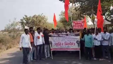 शेगाव: मुळत्यांच्या विटंबना प्रकरणी सकल हिंदू समाज आक्रमक! शेगावात तहसीलवर काढला मोर्चा