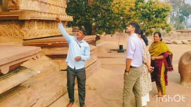 వెంకటాపుర్: రామప్ప ఆలయాన్ని సందర్శించిన ఇండియన్ ఆడిట్ అండ్ అకౌంట్స్ సర్వీస్ అధికారి టి. అఖిల్