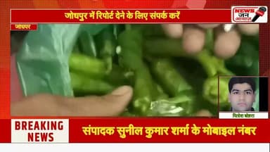 अब हरी मिर्च की आड़ में मादक पदार्थों की तस्करी #newsjanawaz #jodhpurnews #barmernews