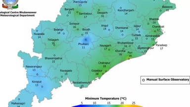 କେନ୍ଦୁଝର ସହର: ଜିଲ୍ଲାରେ ଆସନ୍ତାକାଲି ତାପମାତ୍ରା 14 ଡ଼ିଗ୍ରୀ ରହିବା ନେଇ ପାଣିପାଗ ବିଭାଗ ପକ୍ଷରୁ ସୂଚନା ପ୍ରଦାନ
