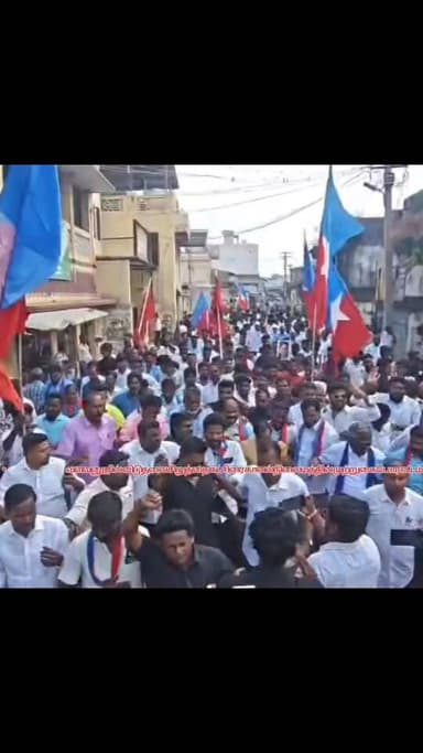 சாதிய ஆணவ படுகொலை குற்றவாளியை கைது செய்ய வலியுறுத்தல்
வளவனூர் காவல் நிலையம் முற்றுகை
விழுப்புரம் மாவட்டம், சொர்ணாவூர் மே...