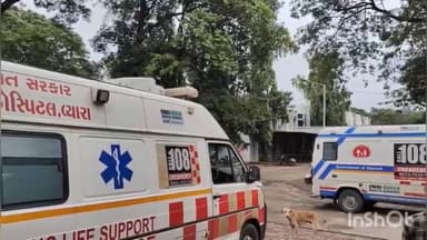 સોનગઢ: વ્યારા ખાતે ટ્રકનું ટાયર ફાટવાની ઘટના માં એક ને ઇજા