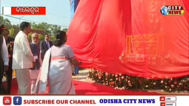 HON'BLE PRESIDENT VISIT F. M. UNIVERSITY #odishacitynews #President #balasore #fmuniversity #DraupadiMurmu