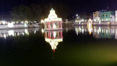 திருநெல்வேலி: டவுண் அருள்மிகு நெல்லையப்பர் திருக்கோவிலில் தைப்பூசத் திருவிழாவை முன்னிட்டு தெப்ப உற்சவம். திரளான பக்தர்கள் தரிசனம்.