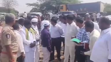 ఎమ్మిగనూరు: ఈ నెల 6న ఎమ్మిగనూరు కు సీఎం చంద్రబాబు రానున్నడంతో పరిశీలిస్తున్న ఎమ్మెల్యే బీవీ,అధికారులు