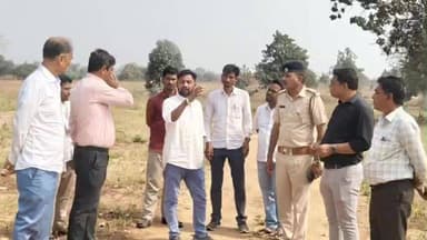 છોટાઉદેપુર: એકલબારા ગામ ખાતે હાલ નિર્માણ હેઠળ રહેલ સબ જેલના કામનું સ્થળ પર જઈ જિલ્લા ભાજપના યુવા નેતા સહિત ટીમે નિરીક્ષણ કર્યું.