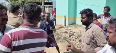 ஸ்ரீவில்லிபுத்தூர்: பானாங்குளம் கிராமத்தில் ஆக்கிரமங்களை அகற்றும் போது பொதுமக்களிடையே தகராறு ஆக்கிரமிப்பு ஒத்திவைப்பு