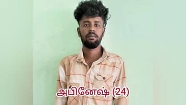 விருதுநகர்: பள்ளி மாணவர்களுக்கு தஞ்சாவூர் விற்பனை செய்ததாக இளைஞர்கள் கைது பைக் பறிமுதல்