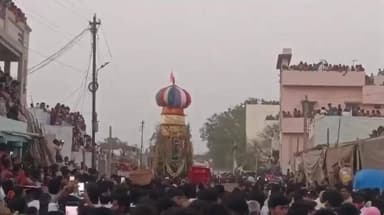 పత్తికొండ: మద్దికేరలో అమ్మవారి రథోత్సవం పెద్ద ఎత్తున పాల్గొన్న భక్తులు