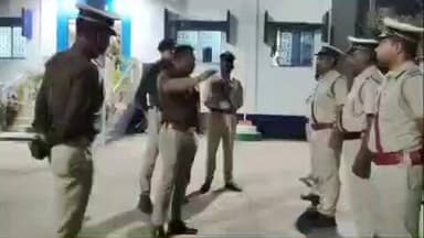 বেলডাঙা ২: শক্তিপুর থানা পরিদর্শনে নবনিযুক্ত বহরমপুর মুর্শিদাবাদ জেলা পুলিশ সুপার,