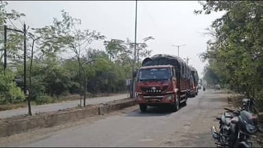 मार्ग हुआ डायवर्ड #reel #burhanpur #mohandhakle #india