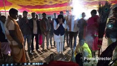 ଝରିଗାଁ: ପର୍ସଲା ଗ୍ରାମର ବାର୍ଷିକ ମାଘ ମଣ୍ଡେଇ ଉତ୍ସବରେ ଯୋଗଦେଲେ ବିଧାୟକ