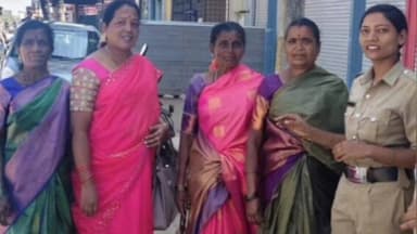 ಹಾಸನ: ನಗರದಲ್ಲಿ ಅಕ್ಕಪಡೆ ತಂಡದಿಂದ ಮಹಿಳಾ ಸುರಕ್ಷತೆ ಕುರಿತು ಜಾಗೃತಿ