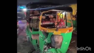 વડગામ: છાપી ઓવરબ્રિજ પર બાઈક અને રીક્ષા વચ્ચે અકસ્માત થતા ત્રણને ઈજાઓ.