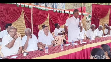 மேட்டுப்பாளையம்: சிக்கதாசம்பாளையம் ஊராட்சி குடிநீர் திட்டத்திற்கு நிதி உதவி அளித்த நிறுவனத்திற்கு பாராட்டு விழா சேரன் நகரில் நடைபெற்றது