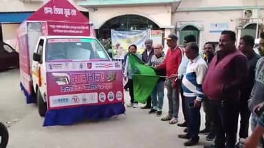 বংশীহারী: কিশোরী সুরক্ষায় বংশীহারীতে বাল্যবিবাহ বিরোধী সচেতনতামূলক ট্যাবলো