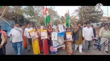 রঘুনাথপুর ১: পুরুলিয়ার রঘুনাথপুর শহরে তৃণমূলের ধন্যবাদ মিছিলে মহিলাদের ব্যাপক সাড়া