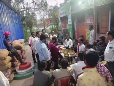 ଜଗତସିଂହପୁର: ଜଗତସିଂହପୁର ଜିଲ୍ଲା ର ବିଭିନ୍ନ ଧାନମଣ୍ଡି ପରିଦର୍ଶନ କରି ସ୍ଥିତି ଅନୁଧ୍ୟାନ କଲେ ଜିଲ୍ଲା କଂଗ୍ରେସ ସଭାପତି